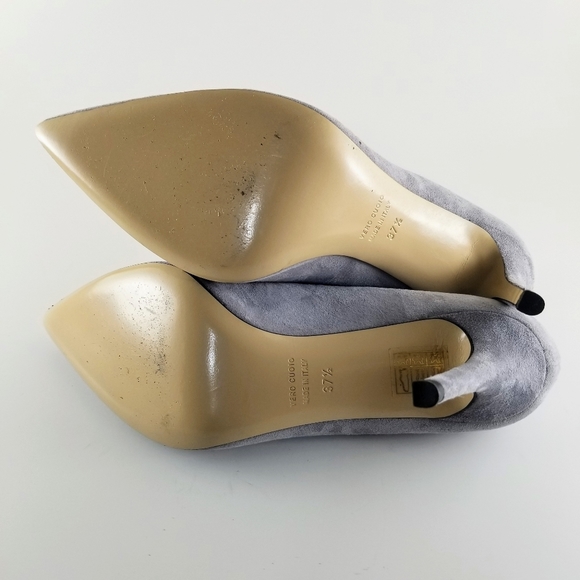 BARNEYS NEW YORK Nataly Suede Pumps - Picture 6 of 8
